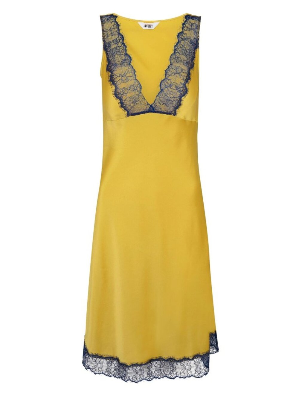 Sleeping with Jacques Chilli A-Line Dress in Mimosa Yellow